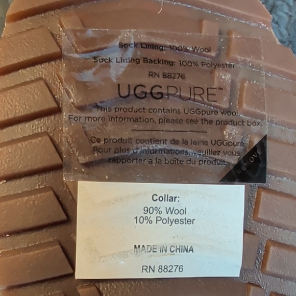 NWT UGG Orin Chocolate Brown Wool Lace-Up Boots Gorpcore Utility Chic - Picture 6 of 7